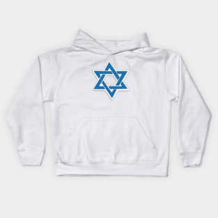 Jewish Star Kids Hoodie