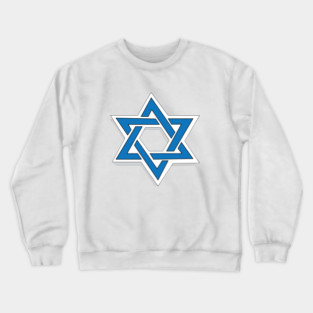 Jewish Star Crewneck Sweatshirt