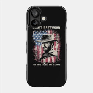 Vintage Distressed Clint Eastwood Phone Case