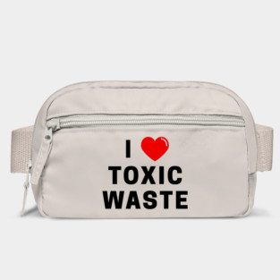 I Love Toxic Waste T-Shirt Bag