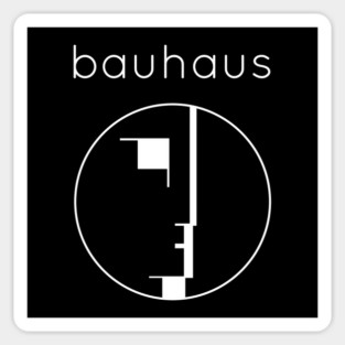 Bauhaus logo Sticker