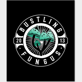Bustling Fungus Crest Posters and Art