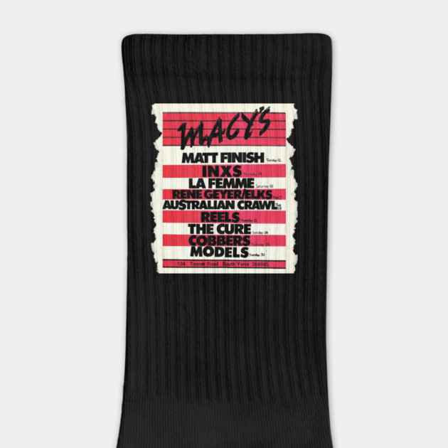 Macy's South Yarra Gig Guide August 1980 by Timeless Chaos