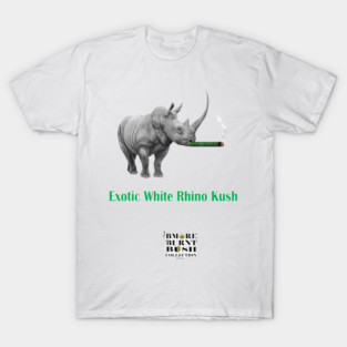 Exotic White Rhino Kush T-Shirt
