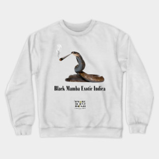 Black Mamba Exotic Indica Crewneck Sweatshirt