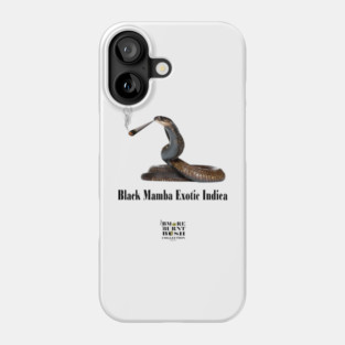 Black Mamba Exotic Indica Phone Case