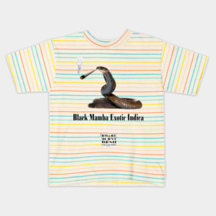 Black Mamba Exotic Indica Kids T-Shirt
