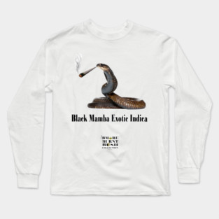 Black Mamba Exotic Indica Long Sleeve T-Shirt