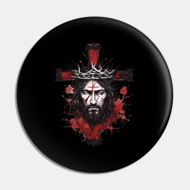 Jesus On The Cross Pin by animegirlnft