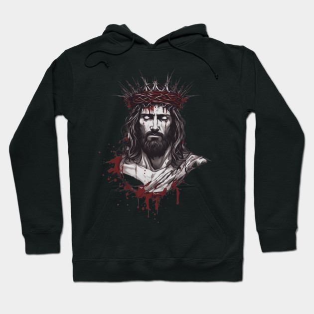 Jesus Of Nazareth Hoodie by animegirlnft