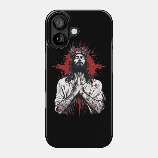 Jesus Forgives All Sins Phone Case by animegirlnft