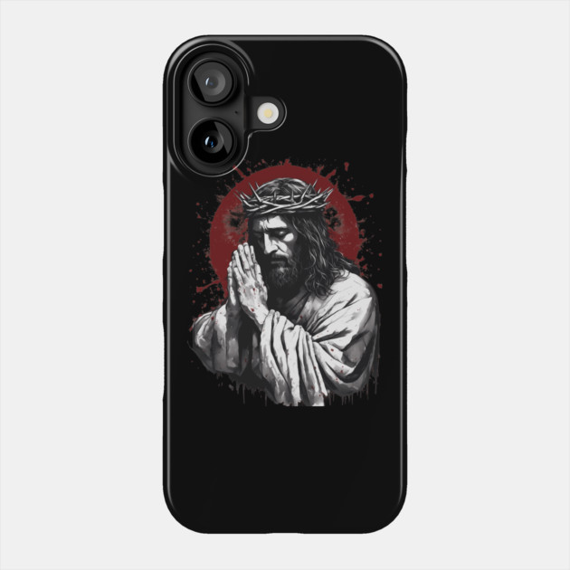 Jesus Cross Phone Case by animegirlnft