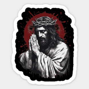 Jesus Cross Sticker