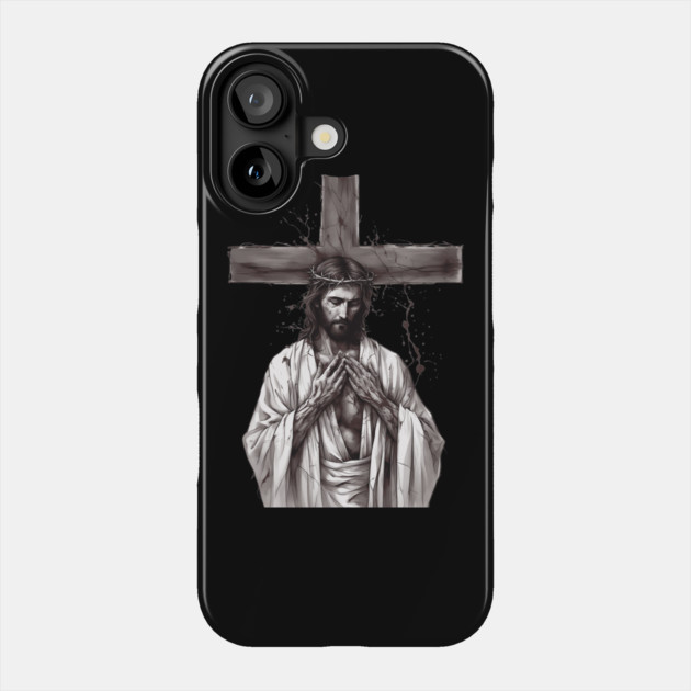 Jesus Teach Us Love Phone Case by animegirlnft
