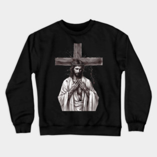 Jesus Teach Us Love Crewneck Sweatshirt