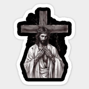 Jesus Teach Us Love Sticker