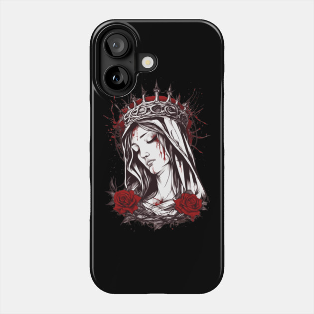 Virgin Mary Phone Case by animegirlnft