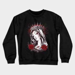 Virgin Mary Crewneck Sweatshirt