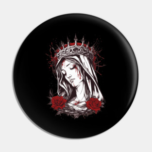 Virgin Mary Pin