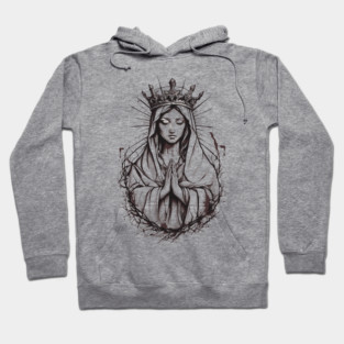 Hail Mary Prayer Hoodie