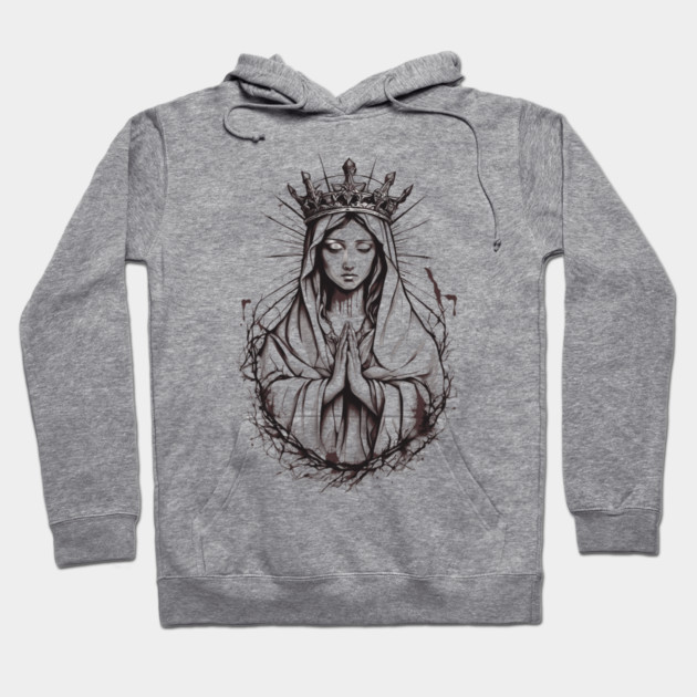 Hail Mary Prayer Hoodie by animegirlnft