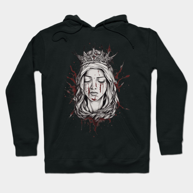 Saint Mary Of Sorrows Hoodie by animegirlnft