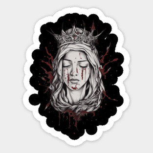 Saint Mary Of Sorrows Sticker