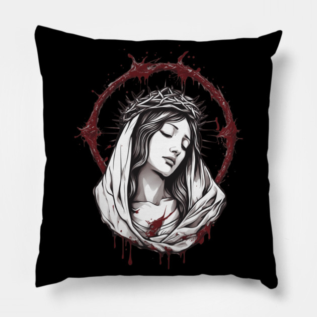 Saint Mary Disciple Of The Lord Pillow by animegirlnft