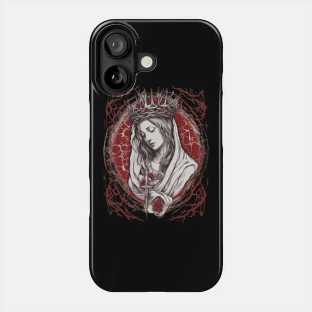 Saint Mary Our Lady Of Grace Phone Case by animegirlnft