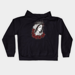 Mary, Mother Of Jesus Kids Hoodie