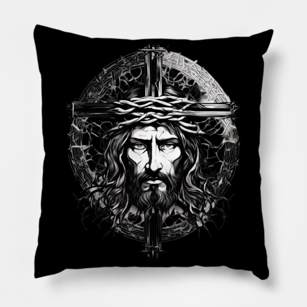 Jesus Resurrection Pillow by animegirlnft