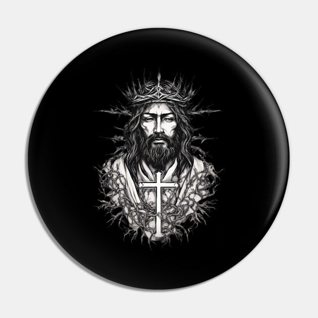 Jesus Walks On Water Pin by animegirlnft