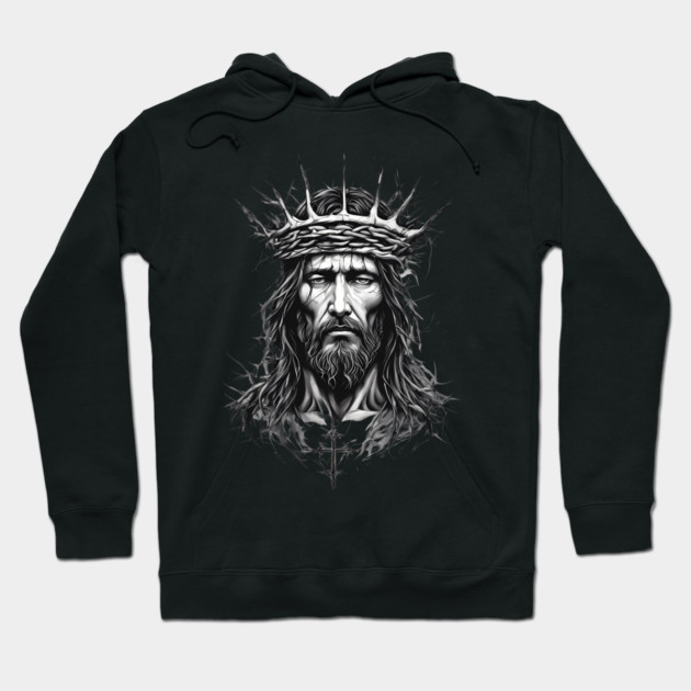 Jesus Crucifixion Hoodie by animegirlnft