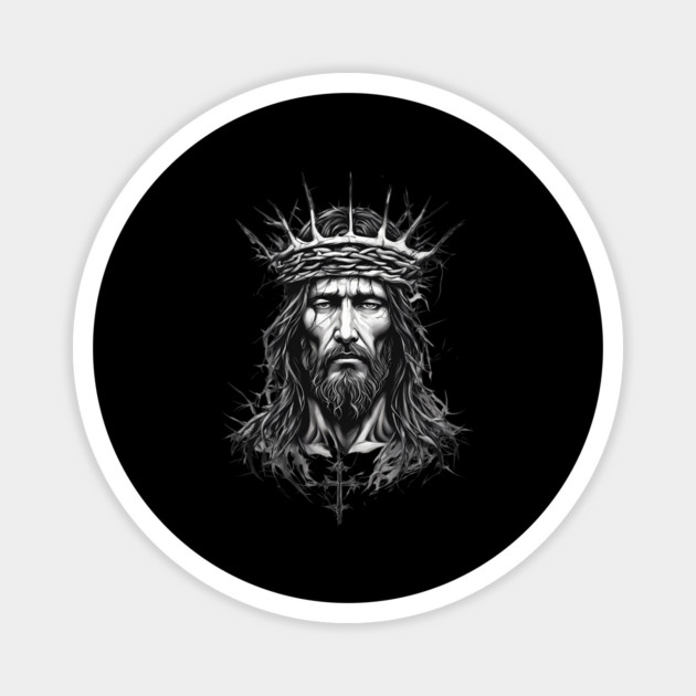 Jesus Crucifixion Magnet by animegirlnft