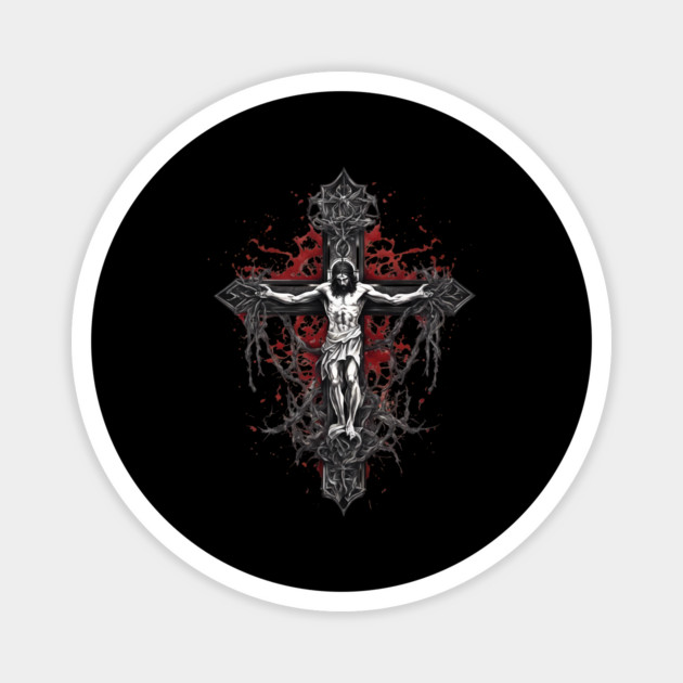 The Power Of Christ Compels You Magnet by animegirlnft