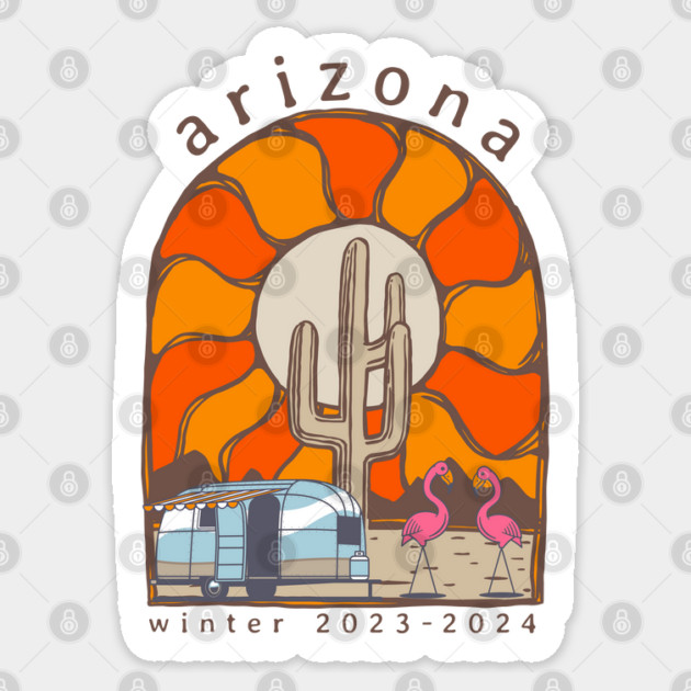 Arizona Winter 2023-2024 Sticker by Camp Happy Hour