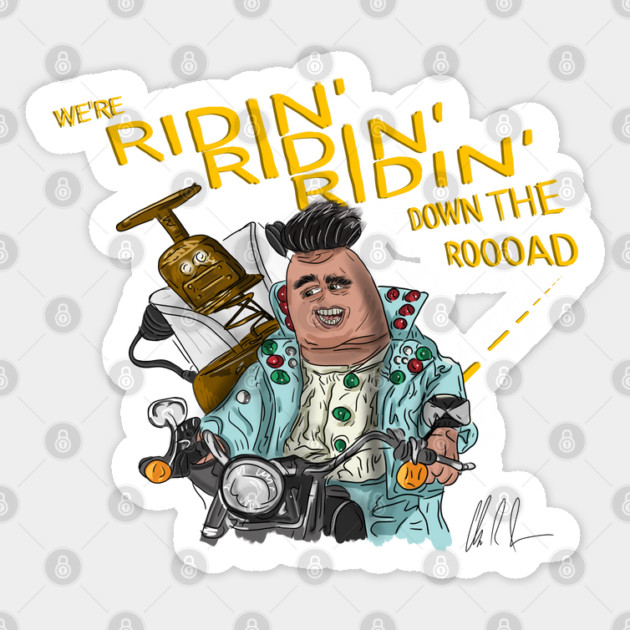 The GodThumb: Electro Robo Boogie 2 Sticker by 51Deesigns