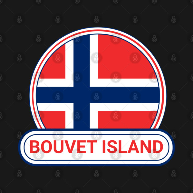 Bouvet Island Country Badge - Bouvet Island Flag by Yesteeyear