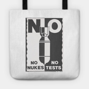 No Nukes No Tests Tote