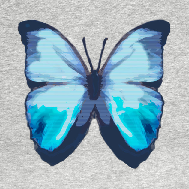 Blue Butterfly by DonWillisJrArt