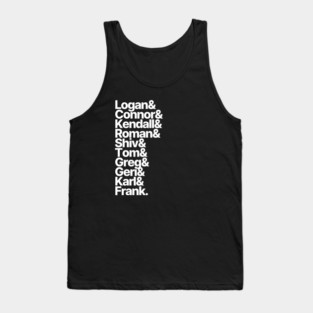 Succession Character List Tank Top