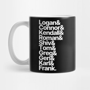 Succession Character List Mug