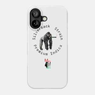 Silverback Strain Premium Indica Phone Case