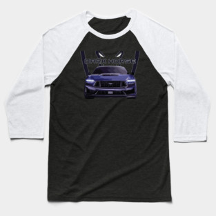 BLUE EMBER dark horse Mustang GT 5.0L V8 coyote engine Performance Car s650 Baseball T-Shirt