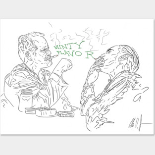 The Master: "Minty Flavor" [Outline] Posters and Art