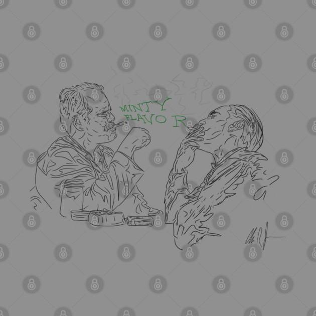 The Master: "Minty Flavor" [Outline] by 51Deesigns