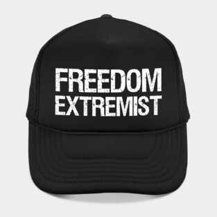 Freedom Extremist Anarcho Capitalism Libertarian Voluntarism Hat