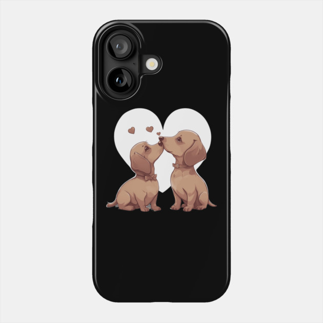 Mini Dachshund Phone Case by animegirlnft