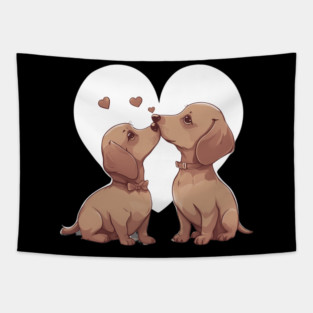 Mini Dachshund Tapestry