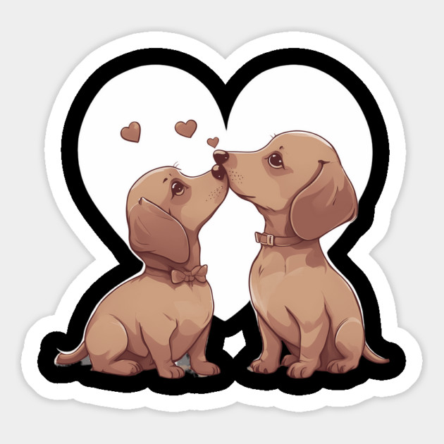 Mini Dachshund Magnet by animegirlnft